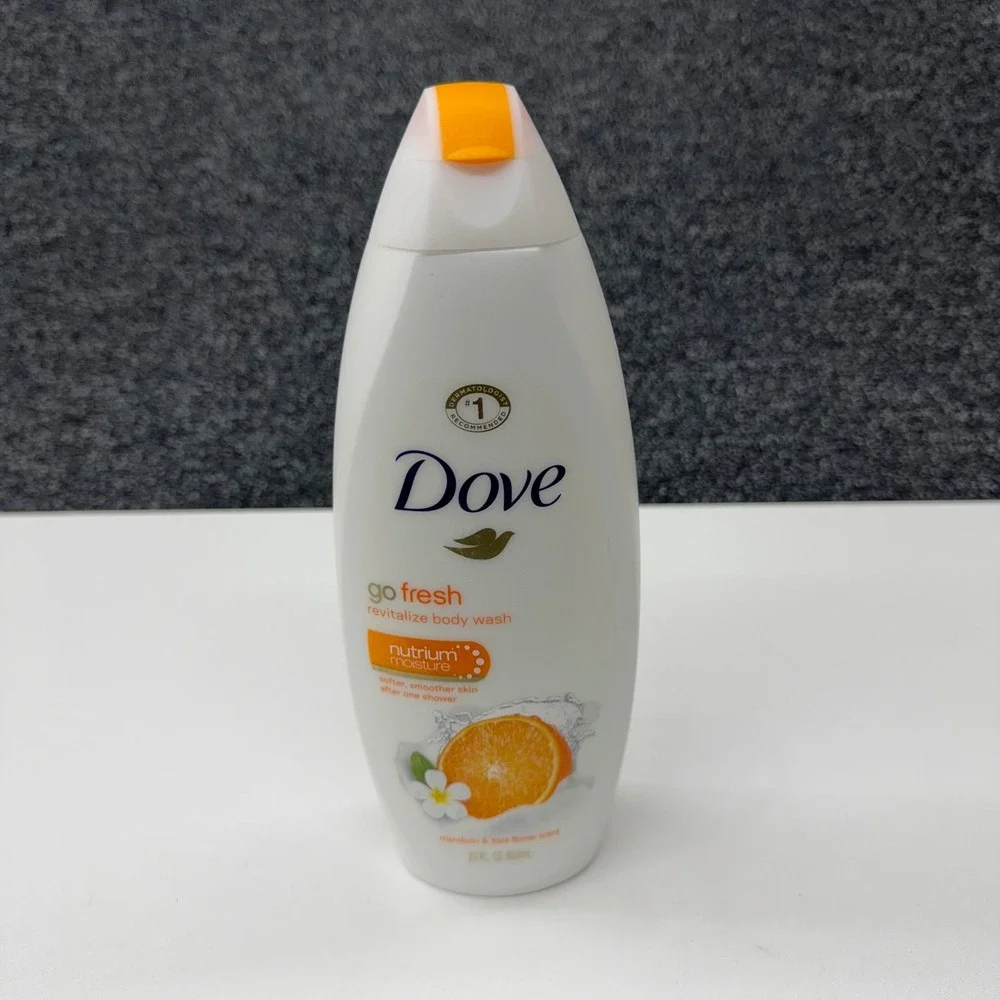 Dove Go Fresh Revitalize Body Wash Mandarin & Tiare Flower 22oz Nutrium Moisture